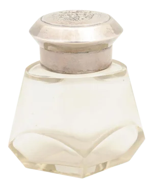 C. 1924 English Crystal Toiletry Bottle