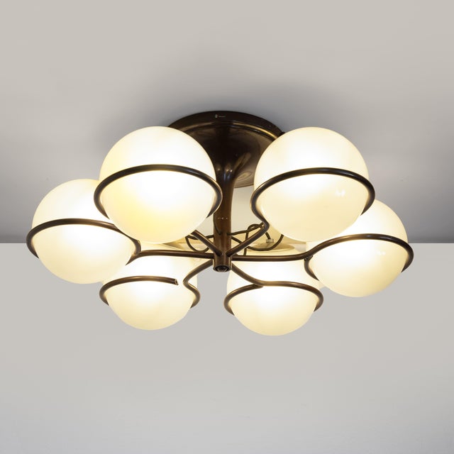 Model 2042/3 Ceiling Lamp by Gino Sarfatti for Arteluce, 1960 For Sale - Image 11 of 11