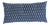 Schumacher X Molly Mahon Bagru & Buti 20" Lumbar Pillow in Blue For Sale