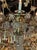 Vintage French Maison Bagues Crystal and Amethyst Flower Basket Chandelier For Sale - Image 9 of 9