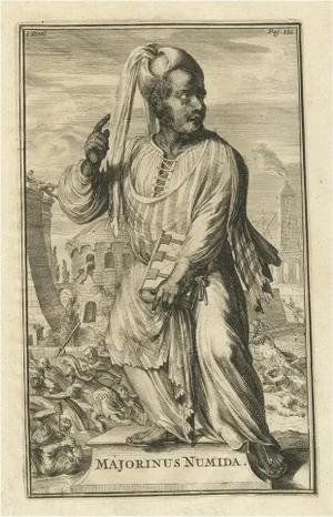 Romeyn de Hooghe, Majorinus, Bishop of Carthage of the Donatist Sect, 1701, Print