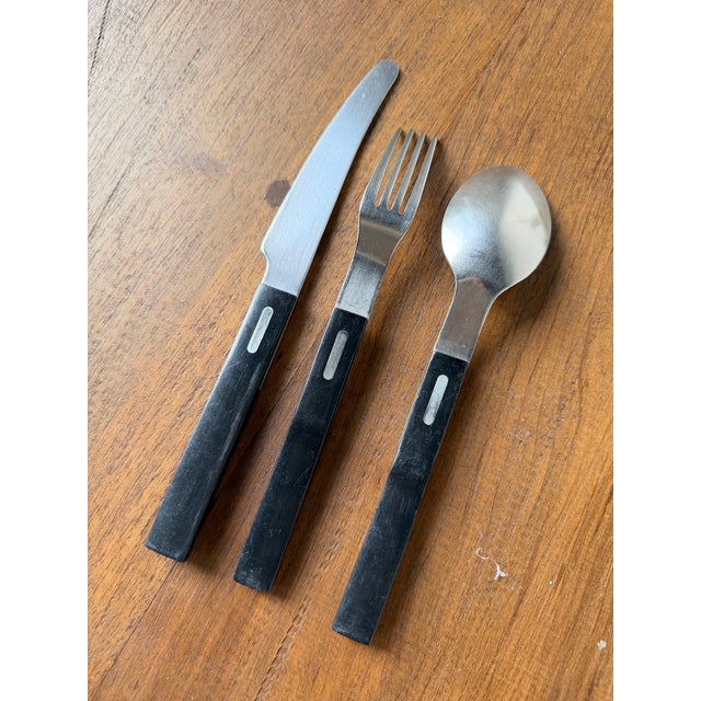 Vintage Sigill Cutlery by Olle Gyllang for Ikea, 2000s, Set of 36 For Sale - Image 16 of 18