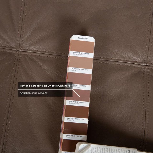 Animal Skin Leather Mezzo Ottoman from BoConcept For Sale - Image 7 of 11