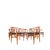 A masterpiece of Danish modern design, the Hans Wegner CH24 Wishbone Chair, crafted by Carl Hansen & Sons, embodies the...