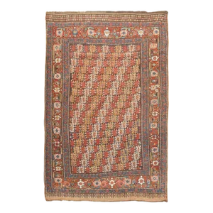 Late 18th Century Antique Persian Khamseh Rug 4'3'' x 6'4''