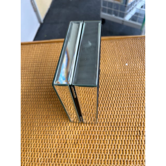 Vintage Mirrored Box Jewelry Box For Sale - Image 10 of 10