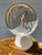 Mid-Century Modern Brass and Frosted Brass Wall Mount Sconce For Sale In Milwaukee - Image 6 of 7