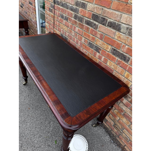 Wood 19th Century English Writing Desk For Sale - Image 7 of 15