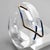 Transparent Lucite Plexiglass Bangle Bracelet with Anodized Aluminum Belt Buckle For Sale - Image 12 of 15