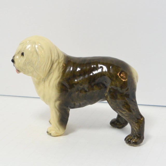 Figurative 1930s English Sheepdog Figurine Mortens Studio For Sale - Image 3 of 8