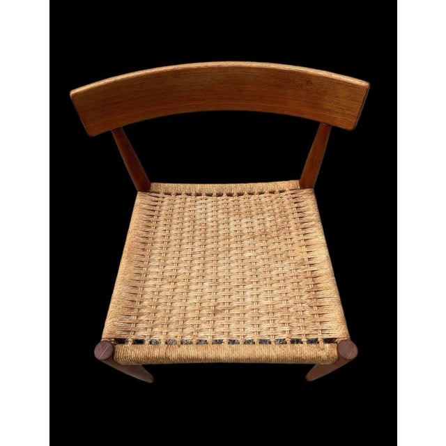 Mid-Century Modern Dining Chairs by Arne Hovmand Olsen for Mogens Kold, 1960, Set of 6 For Sale - Image 15 of 18