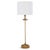 2020s Regina Andrew Clove Stem Buffet Table Lamp With Natural Linen Shade For Sale - Image 5 of 5