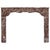 18th Century Louis XVI Hand-Carved Rouge Marble Fireplace Surround For Sale - Image 6 of 6