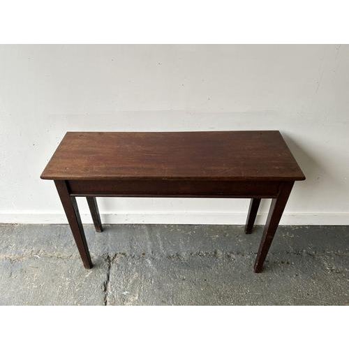 Small Edwardian solid wood table suitable as a hall table, console table, lamp table or occasional table. Made from solid...