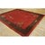 1920s Red Burgundy Floral Open Field Antique Chinese Art Deco Wool Rug 8' X 9'9" For Sale - Image 4 of 9