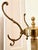 1950s Hollywood Regency Brass Coat and Hat Rack, 1950s For Sale - Image 5 of 15