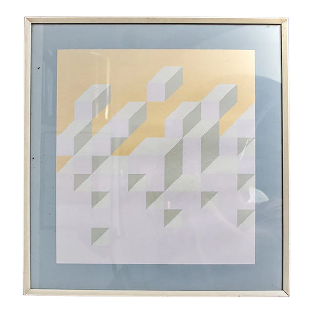 Lithograph of Dadamaino, Italy, 1979 For Sale