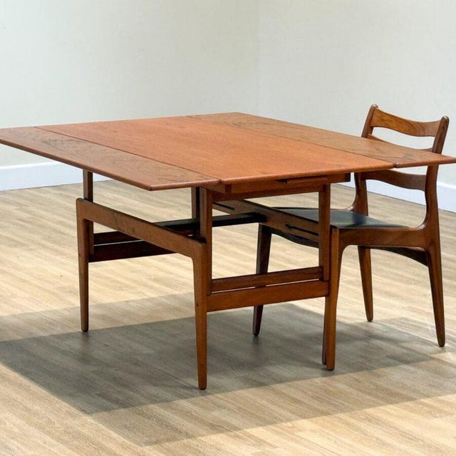 VM 120 Metamorphic Table by Kai Kristensen for Vildbjerg Møbelfabrik, Denmark For Sale - Image 13 of 15
