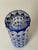 Art Deco Blue Overlay Cut Crystal Vase by Carl Meltzer for Haida, 1915 For Sale - Image 14 of 18