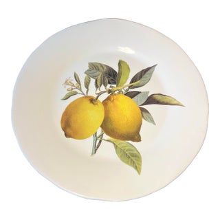 Vintage Opificio Etico Ceramic Platter For Sale