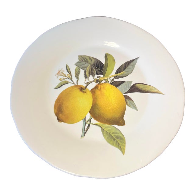 Vintage Opificio Etico Ceramic Platter For Sale