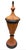Wood Vintage Turned Wood Decorative Urn With Lid For Sale - Image 7 of 12