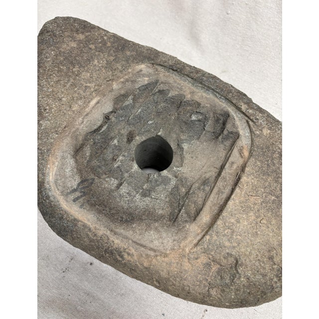 Mid-Century Granite Hand-Carved Kasugo Style Garden Ornament For Sale - Image 11 of 14