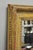 Hollywood Regency Vintage Italian Hollywood Regency Gold Giltwood Large Rectangular Wall Mirror For Sale - Image 3 of 14