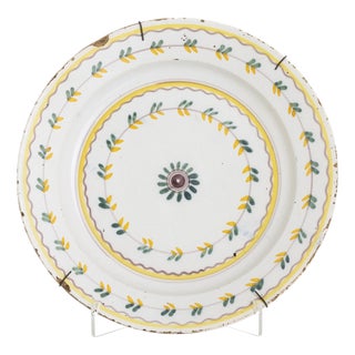 Earthenware Plate from Estremoz, 1800s For Sale
