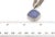 Mid 20th Century Mid 20th Century Rina Limor 18k White Gold Chalcedony Diamond Pendant Chain Necklace For Sale - Image 5 of 7