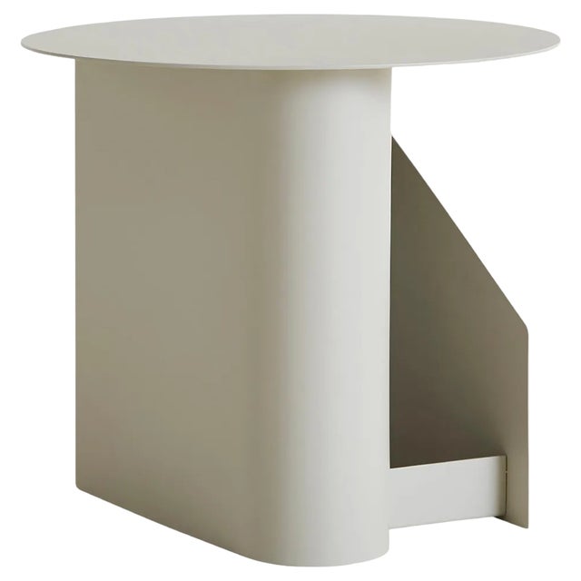 Warm Gray Sentrum Side Table by Schmahl + Schnippering For Sale