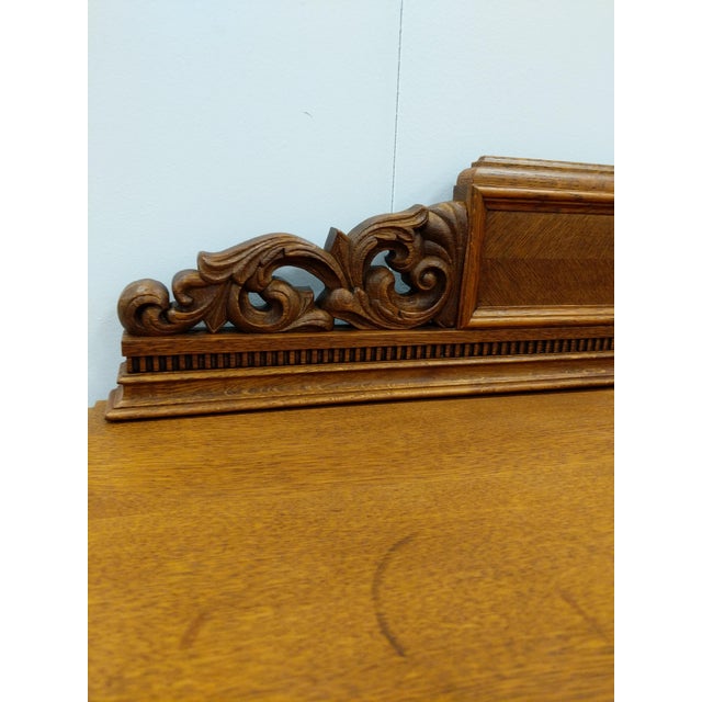 Vintage Danish Oak Dresser For Sale In New York - Image 6 of 8