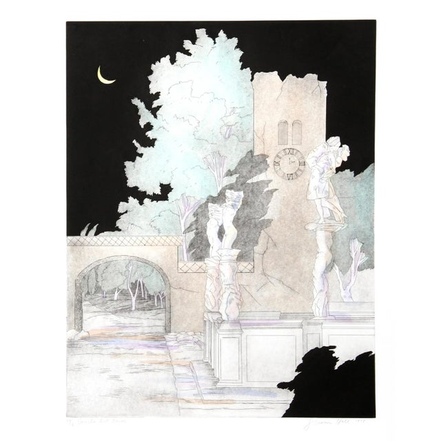 Contemporary Susan Hall, Psyche & Armour, Etching With Aquatint For Sale - Image 3 of 3