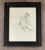 Great vintage drawing of a nude man reclining. Not signed or dated. In nice contemporary wood frame. Image measures 11 x 14”.