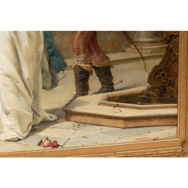 “The Taming of the Shrew” by Frank William Warwick Topham, England, 1879. For Sale - Image 12 of 15