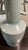 Chinese Mid 20th Century Large 18" Celadon Porcelain Vase With Dragon Handles - Heavy Decorative Vessel For Sale - Image 3 of 8