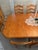 American 1990s Cherrico Solid Oak Expandable Dining Set With 10 Chairs For Sale - Image 3 of 12