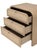 Cannes Three Drawers Wood Nightstand by Essentials for Living For Sale In Washington DC - Image 6 of 11