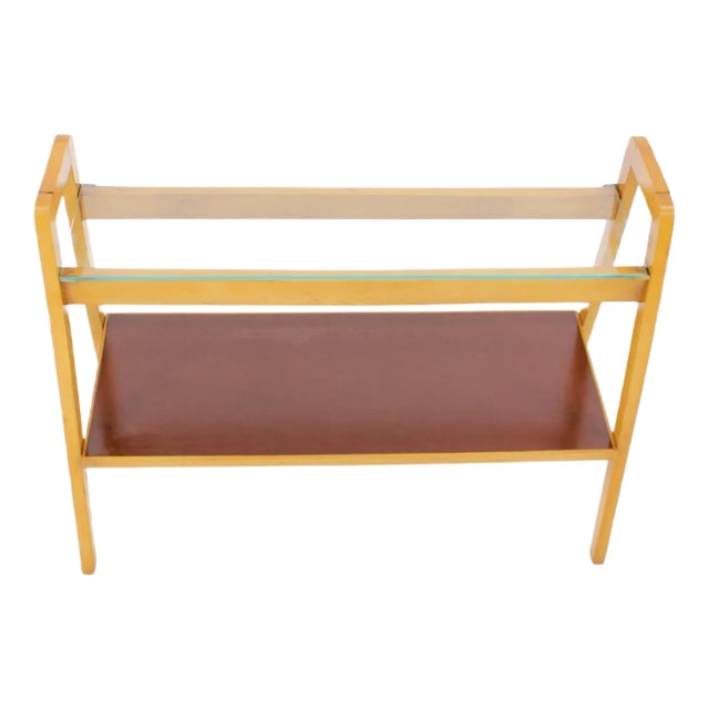 Czechoslovakian Side Table or TV Rack, 1970s For Sale
