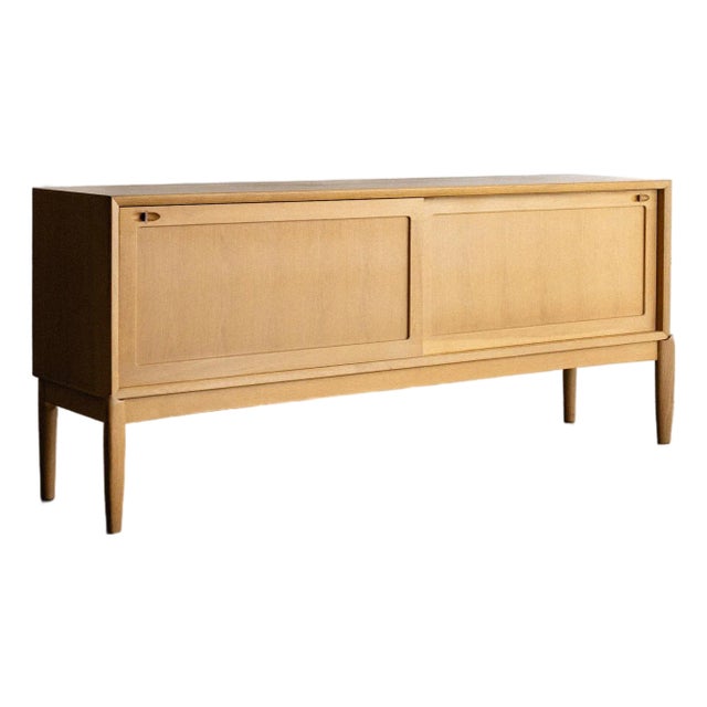 Mid 20th Century H. W. Klein for Bramin Oak Sideboard For Sale
