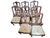 Louis XV Genoese Chairs in Walnut, 1750, Set of 8 For Sale - Image 3 of 18