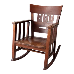 Antique Arts & Crafts Rocking Chair