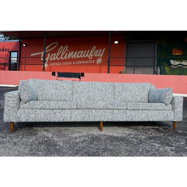 Mid-Century Modern Restored Mid Century Sofa For Sale - Image 3 of 13