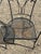 Black Mid 20th Century Salterini Style Wrought Iron Garden Patio Arm Chairs by Florentine Craft Studio For Sale - Image 8 of 13
