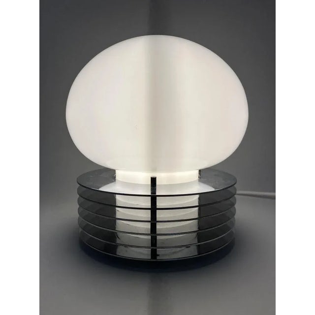 Ivory Space Age Table Lamp by Enrico Tronconi for Tronconi, Italy, 1960s For Sale - Image 8 of 10