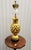 ENTRYWAY COLLECTION - Hollywood Regency Style A Mid-Century Hollywood Regency pineapple table lamp finished in rich gilt,...
