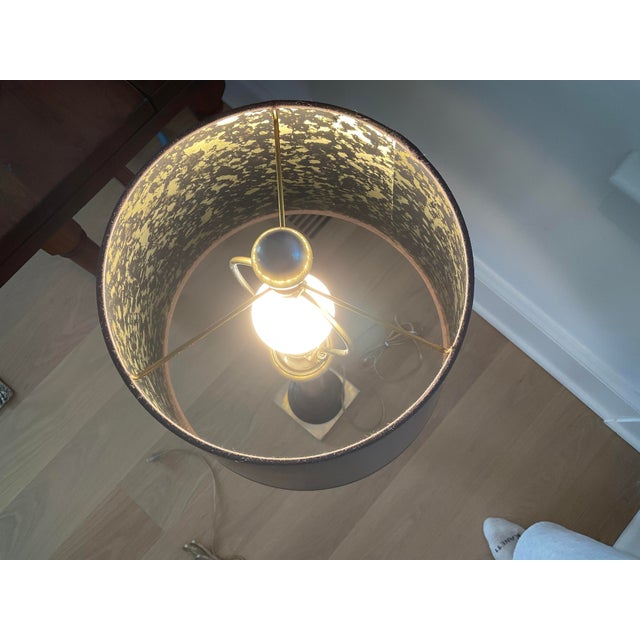 Contemporary Tall Console Lamps - a Pair For Sale - Image 10 of 12