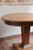 Art Deco Round Ash Dining Table with Stepped Column Base, France, 1930s For Sale - Image 3 of 11