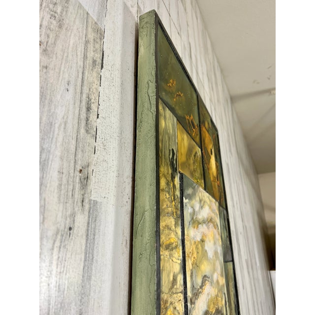 Wood Tile Mural by Melvin G. Hillger For Sale - Image 7 of 12