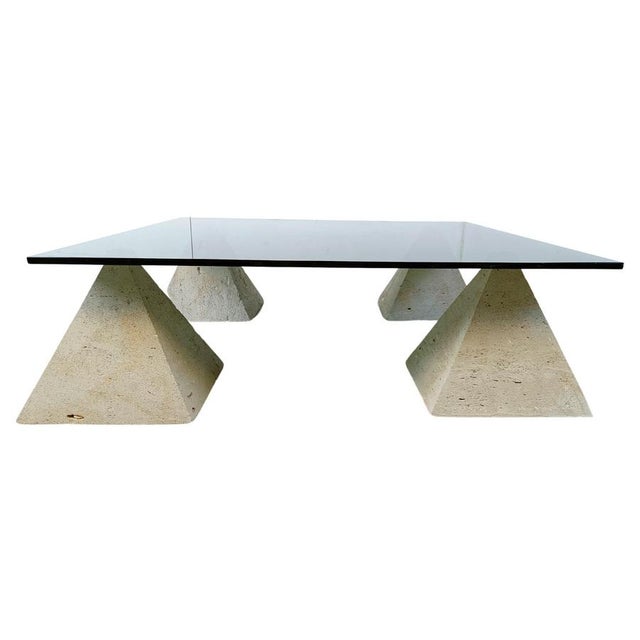 Vintage Stone Pyramid Coffee Table, 1970s For Sale - Image 11 of 11